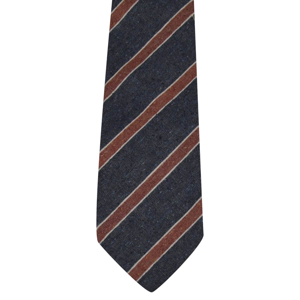 Kiton KITON Multicolor Cotton Silk Tie Multicolor 001