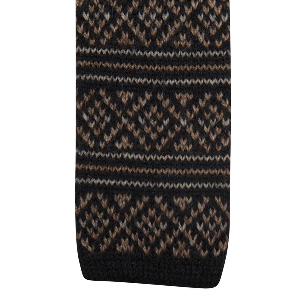 Kiton KITON Multicolor Acrilico Alpaca Wool Tie Multicolor 001