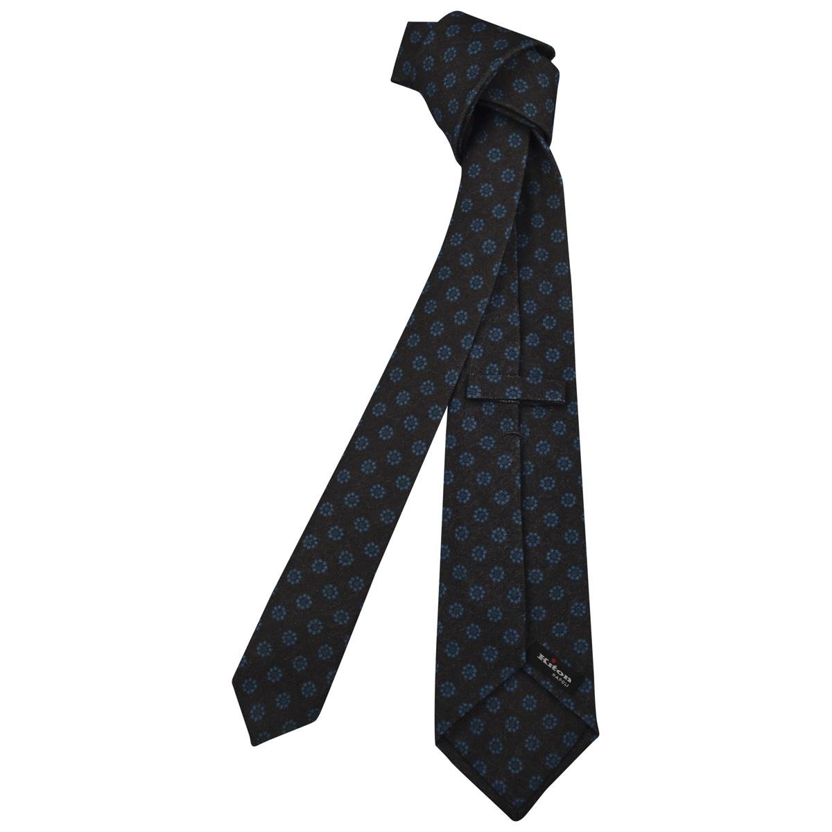 KITON Multicolor Cashmere Tie