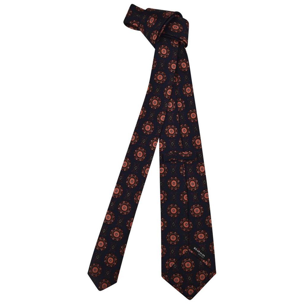 KITON Multicolor Silk Tie