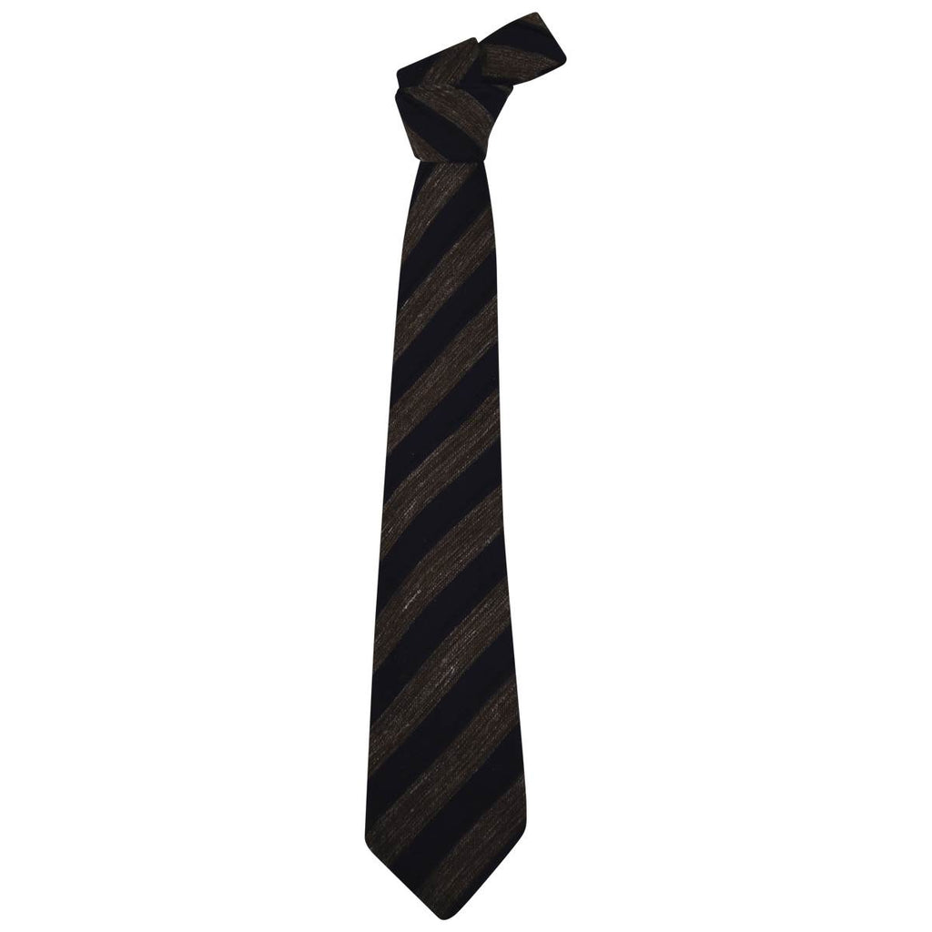KITON Multicolor Silk Virgin Wool Linen Tie