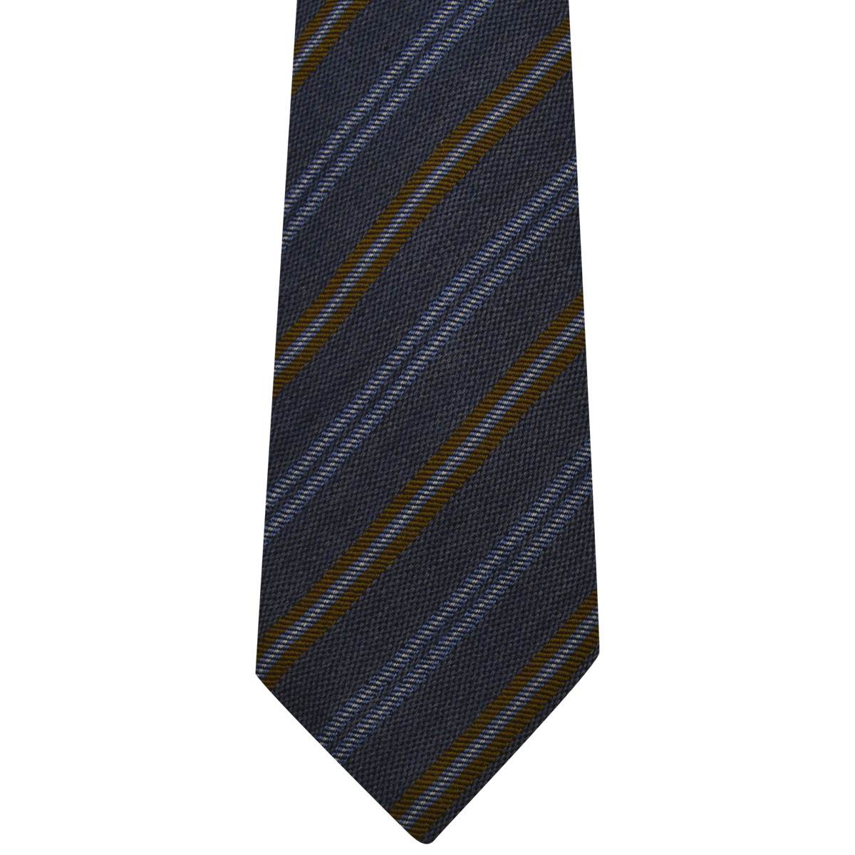 Kiton KITON Multicolor Virgin Wool Wool Silk Tie Multicolor 001