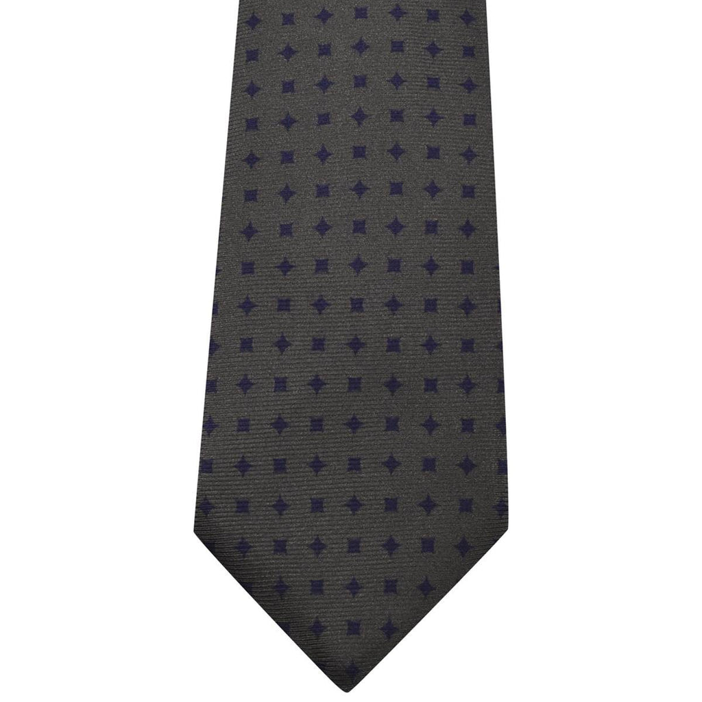 Kiton KITON Green Violet Silk Tie Green/Violet 001