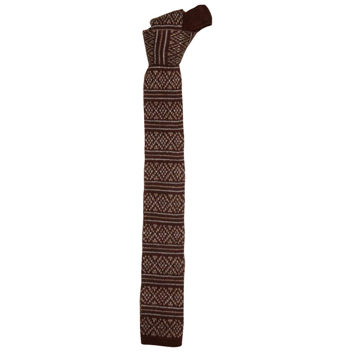 Kiton KITON Multicolor Acrilico Alpaca Wool Tie Multicolor 000