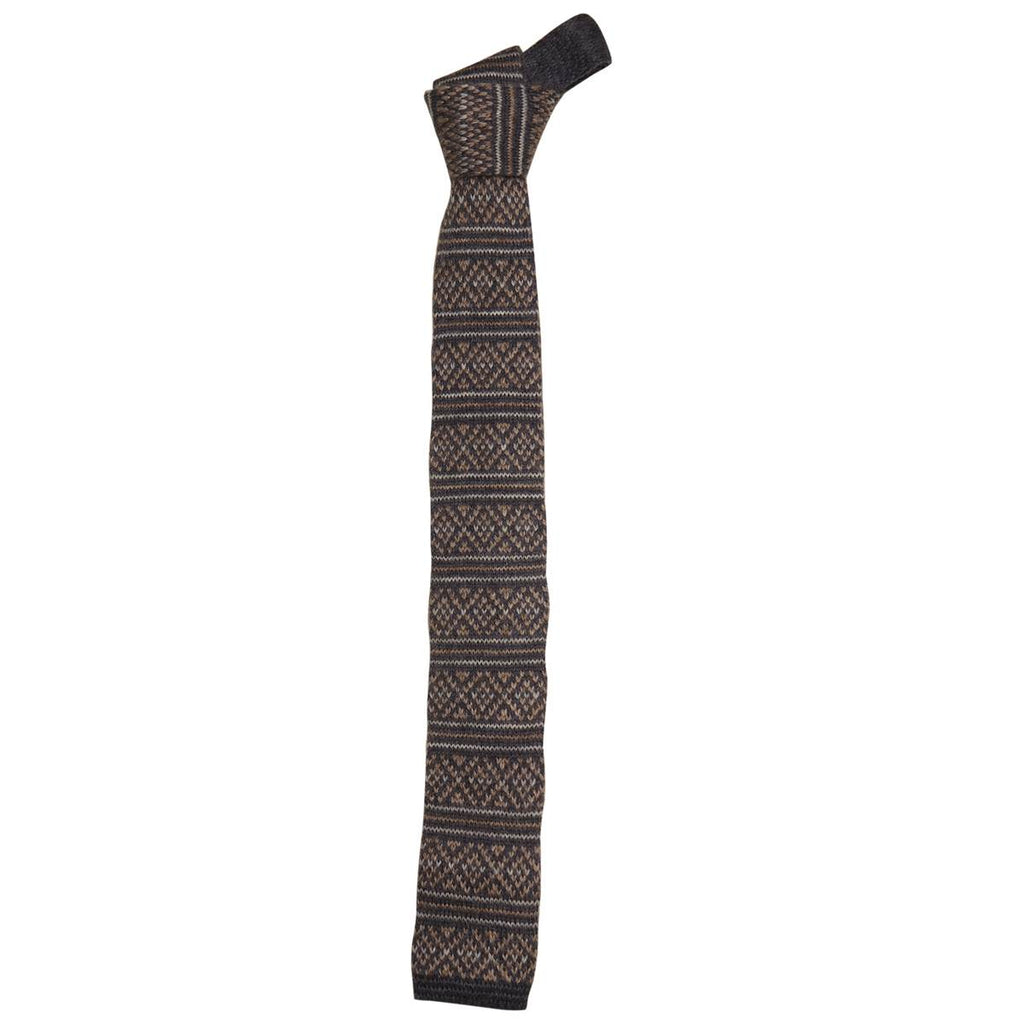 Kiton KITON Multicolor Acrilico Alpaca Wool Tie Multicolor 000