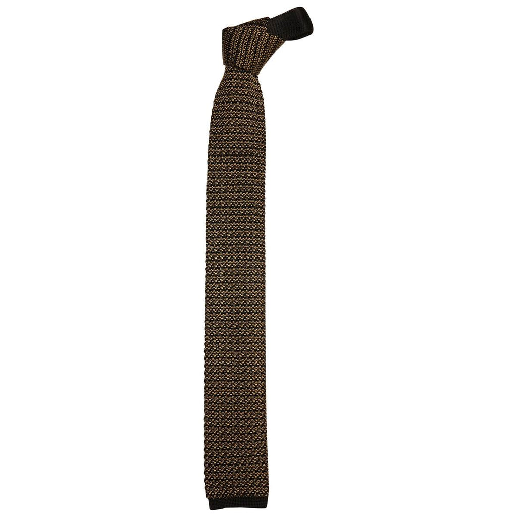 Kiton KITON Yellow Black Silk Tie Yellow/Black 000