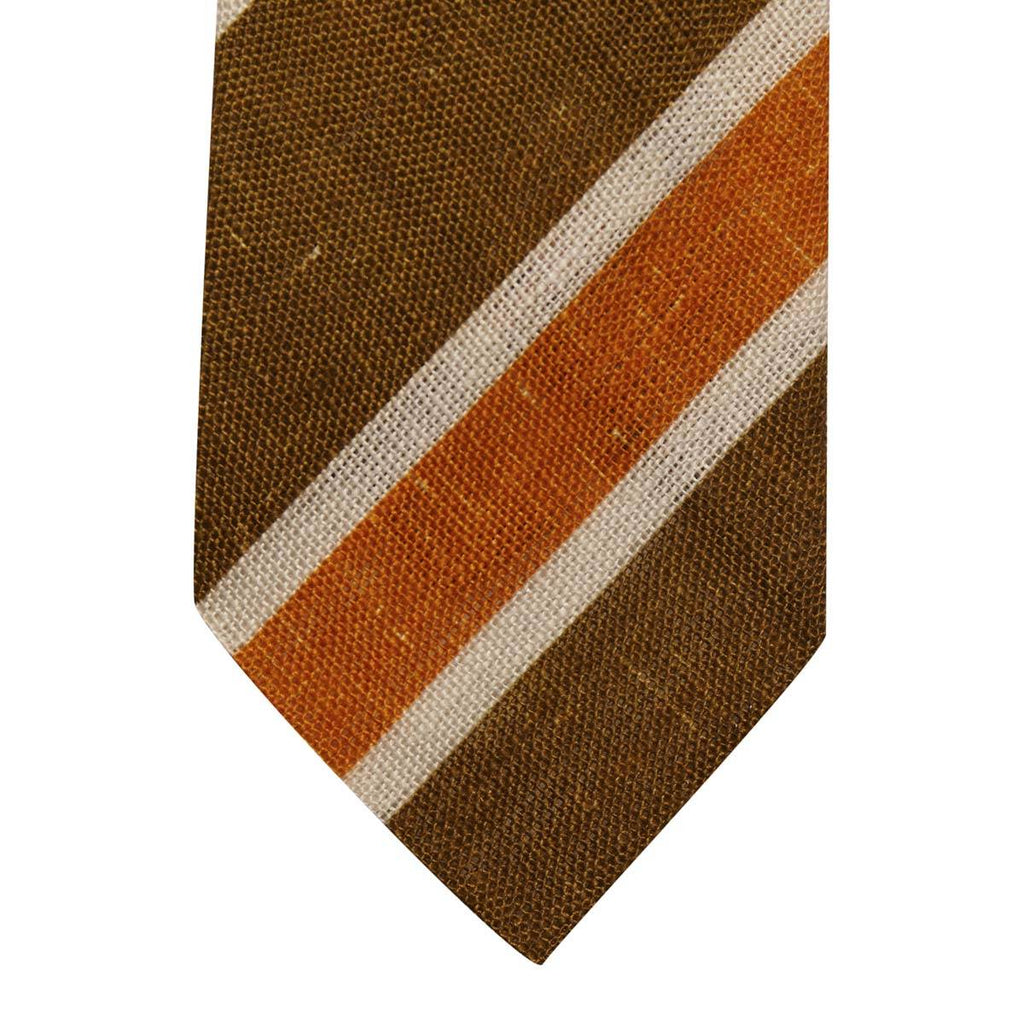 Kiton KITON Multicolor Linen Tie Multicolor 001