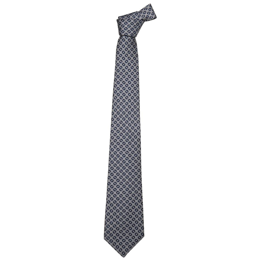 Kiton KITON Blue Silk Tie Blue 000