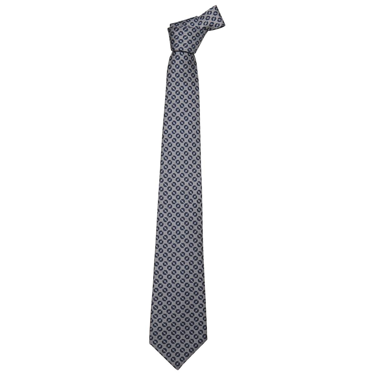 Kiton KITON Blue Silk Tie Blue 000