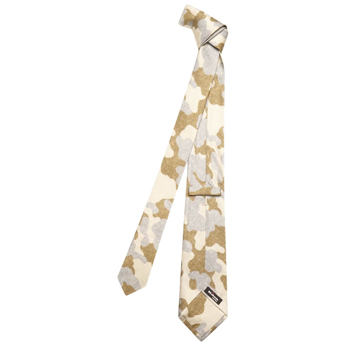 KITON Multicolor Silk Linen Tie