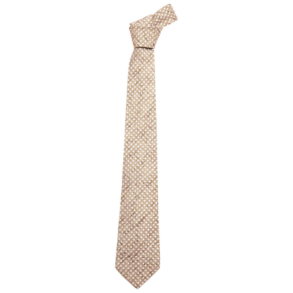 Kiton KITON Brown Pink Silk Tie Brown/Pink 000