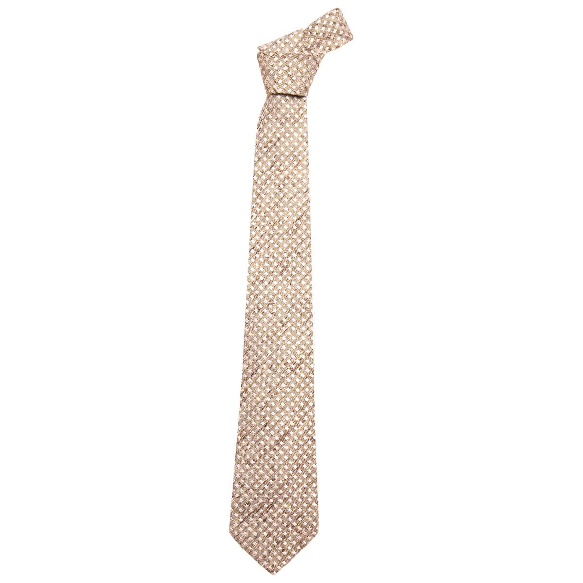 Kiton KITON Brown Pink Silk Tie Brown/Pink 000