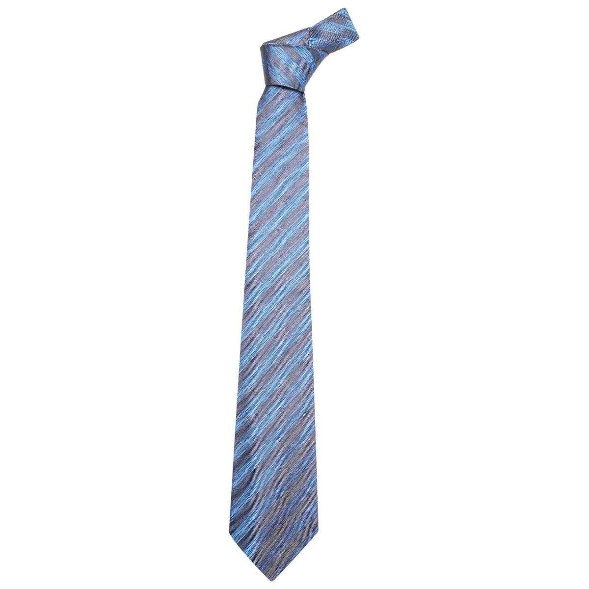 Kiton KITON Blue Silk Tie Blue 000