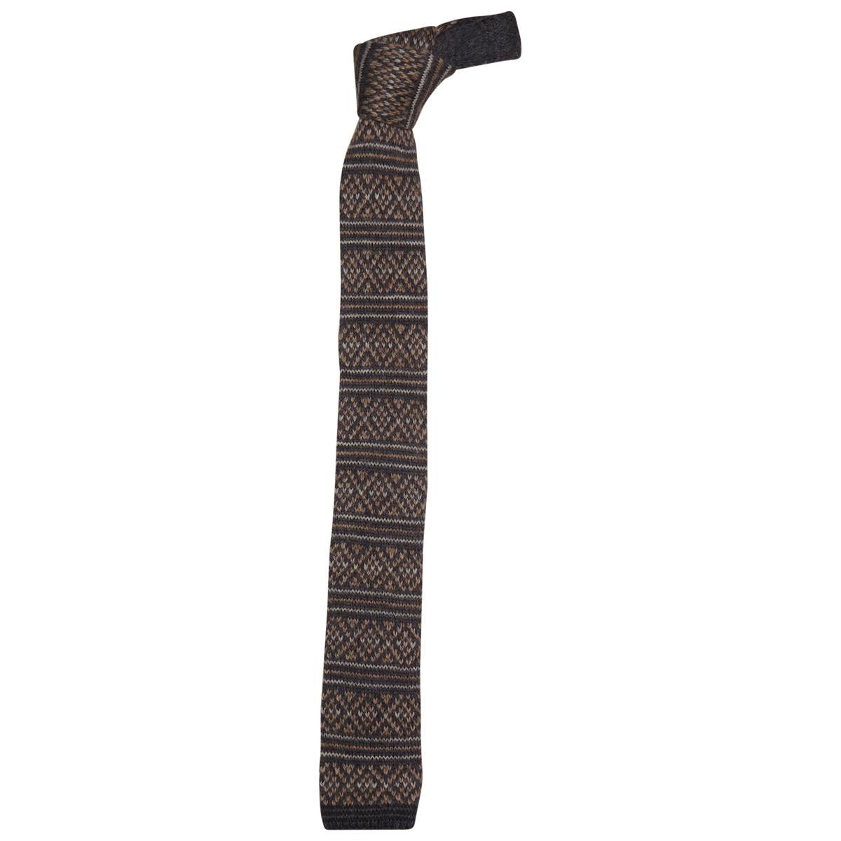 Kiton KITON Multicolor Acrilico Alpaca Wool Tie Multicolor 000