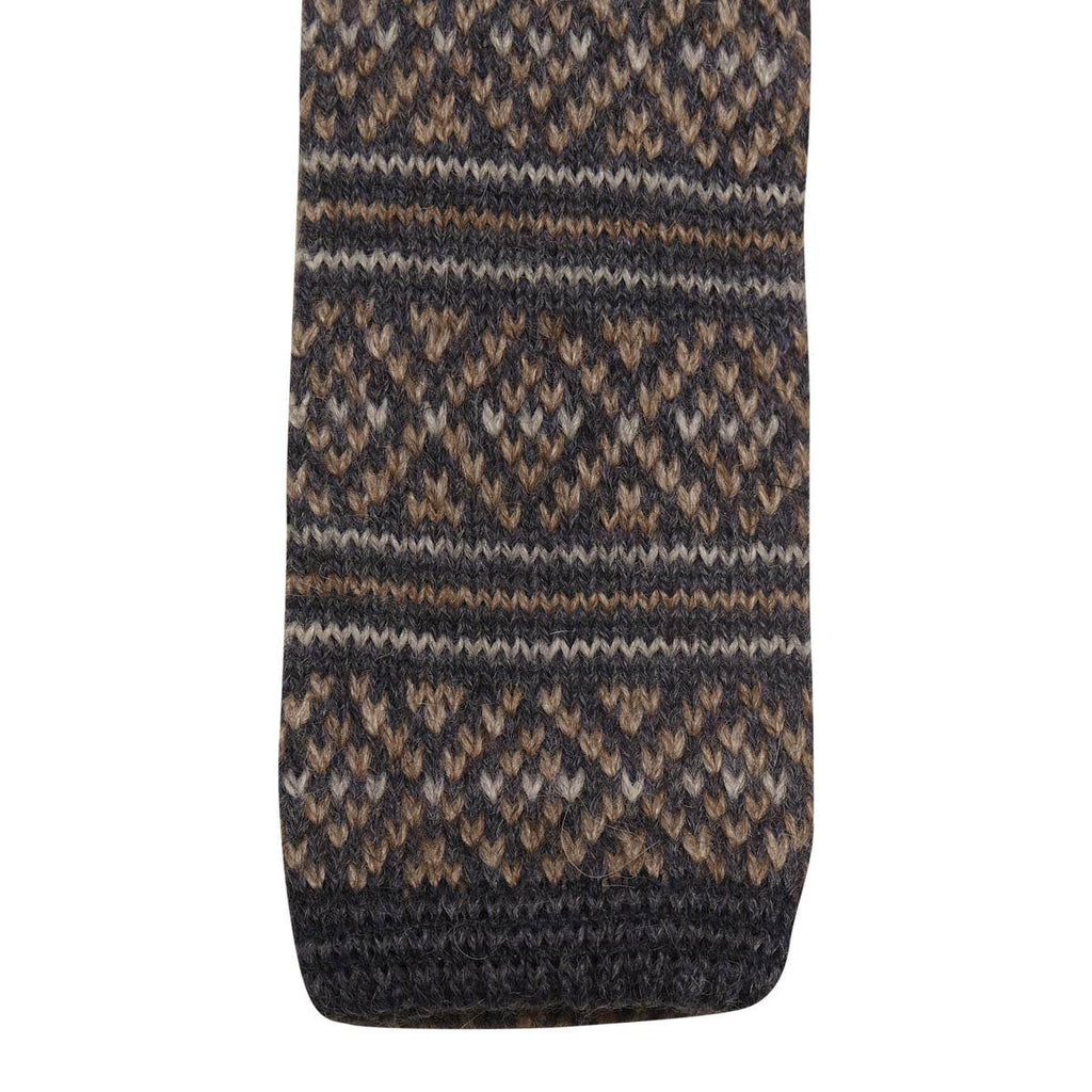 Kiton KITON Multicolor Acrilico Alpaca Wool Tie Multicolor 001