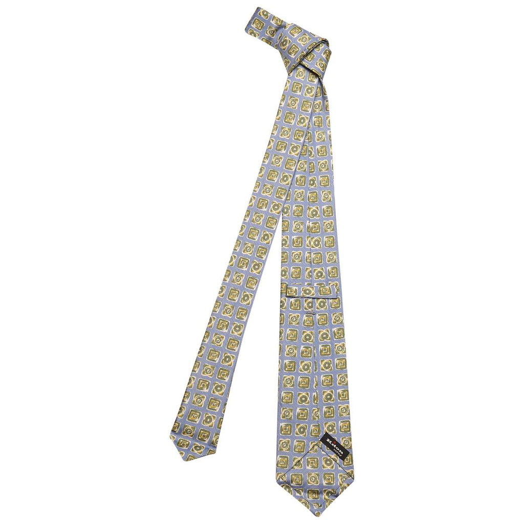 KITON Multicolor Linen Silk Tie