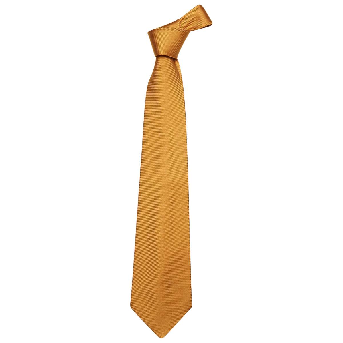 Kiton KITON Orange Silk Tie Orange 000