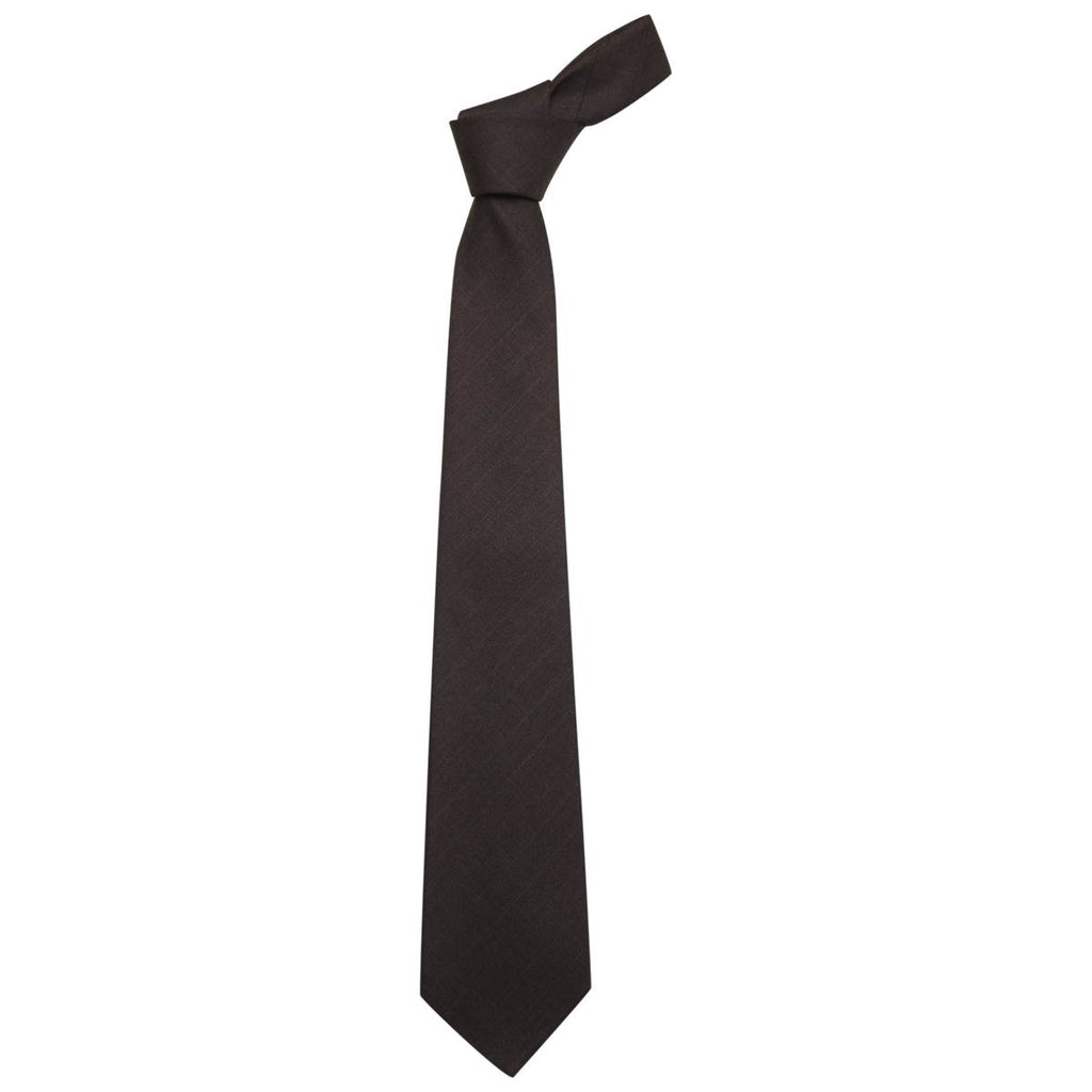 Kiton KITON Dark Gray Silk Tie Dark Gray 000