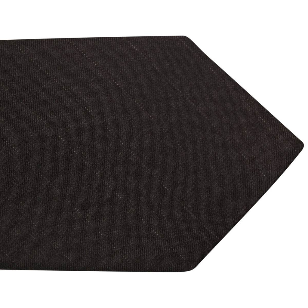 Kiton KITON Dark Gray Silk Tie Dark Gray 001