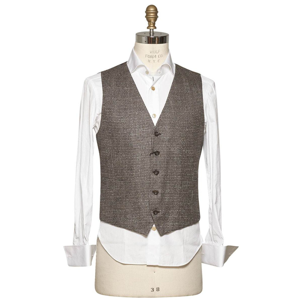Kiton KITON Multicolor Wool Silk Cashmere El Vest Multicolor 000