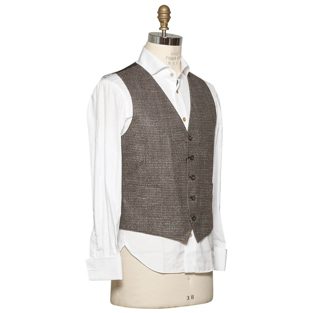 Kiton KITON Multicolor Wool Silk Cashmere El Vest Multicolor 001