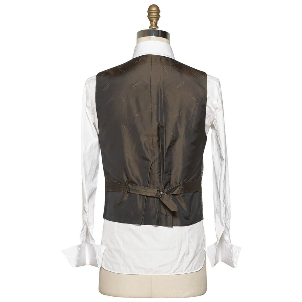 KITON Multicolor Wool Silk Cashmere El Vest