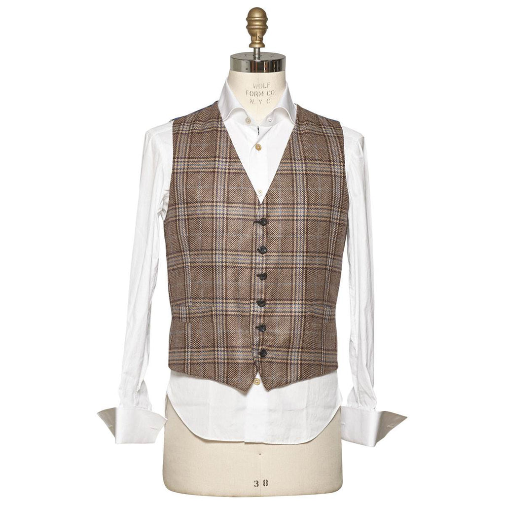 KITON Multicolor Cashmere Silk Vest