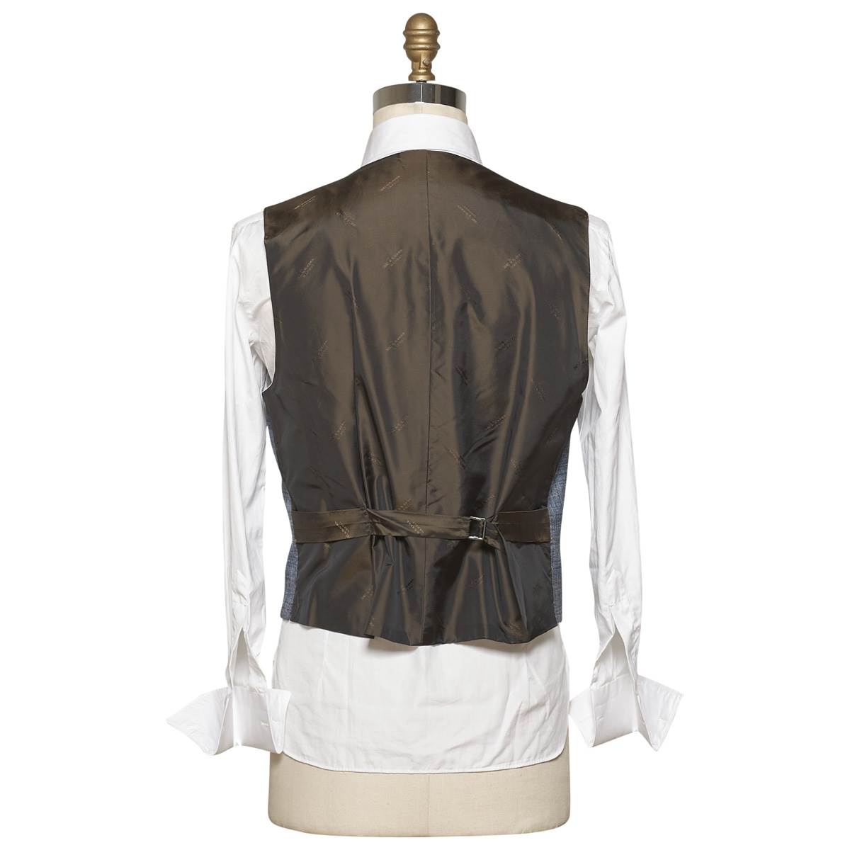 KITON Multicolor Silk Linen Viscose Vest