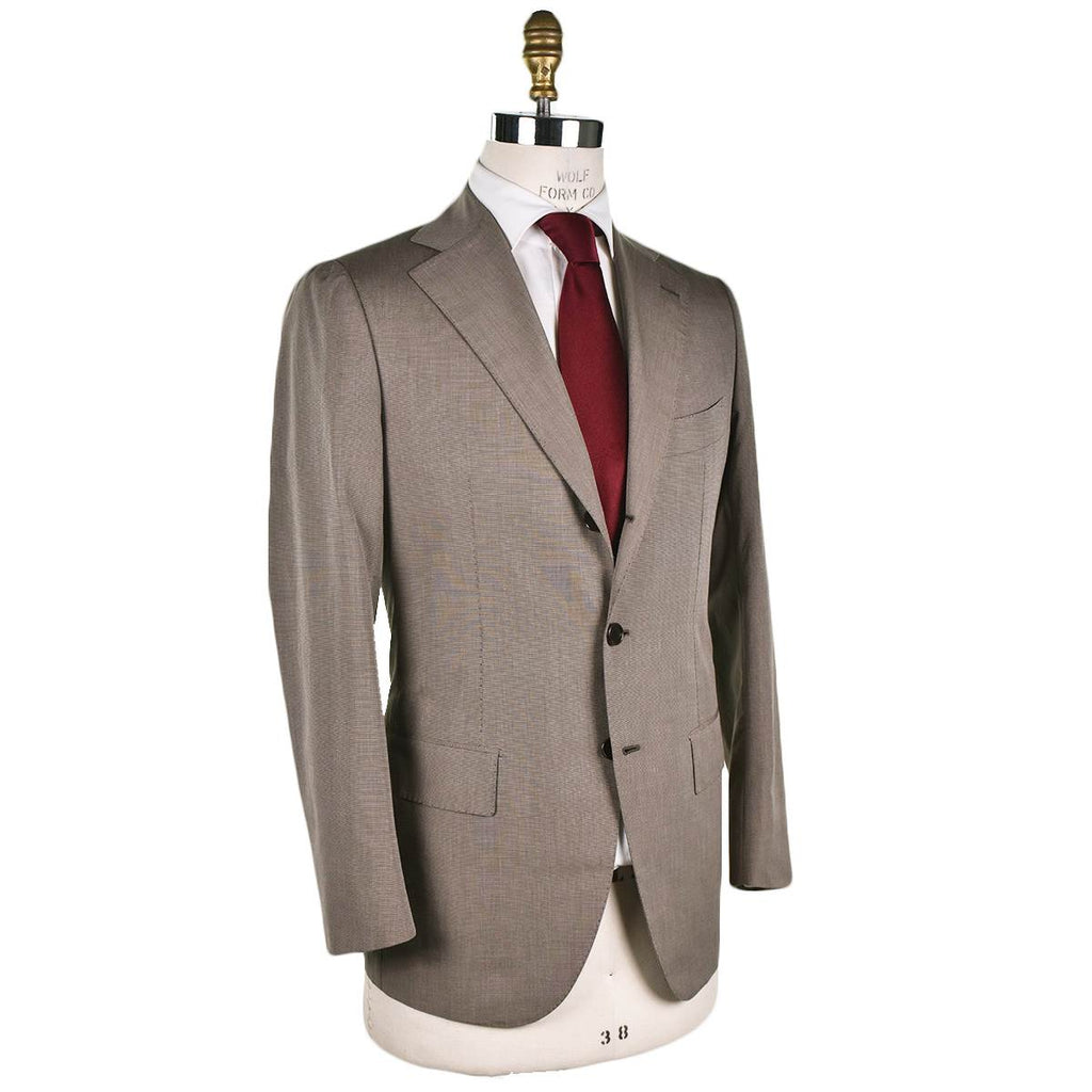 Cesare Attolini CESARE ATTOLINI Light Brown Cotton Suit Light Brown 001