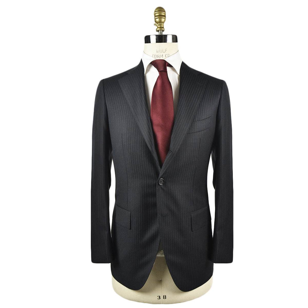 CESARE ATTOLINI Dark Blue Wool 120's Suit