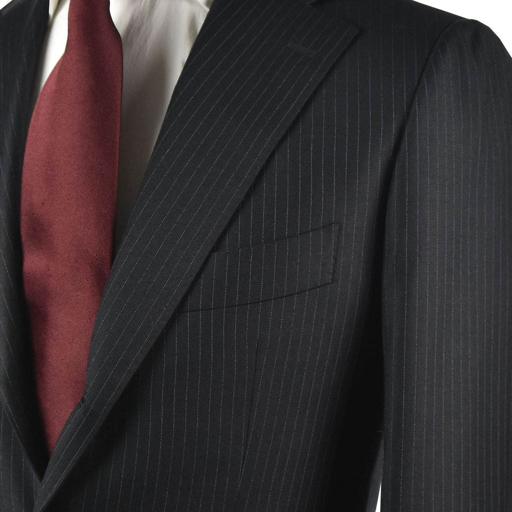 CESARE ATTOLINI Dark Blue Wool 120's Suit