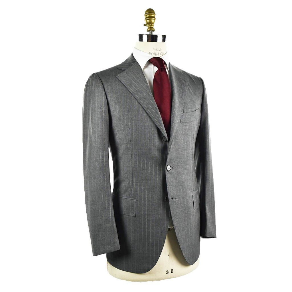 Cesare Attolini CESARE ATTOLINI Gray Wool 130's Suit Gray 001