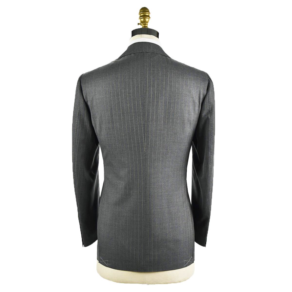 CESARE ATTOLINI Gray Wool 130's Suit