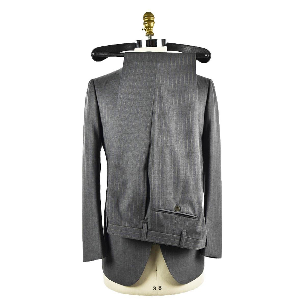 CESARE ATTOLINI Gray Wool 130's Suit