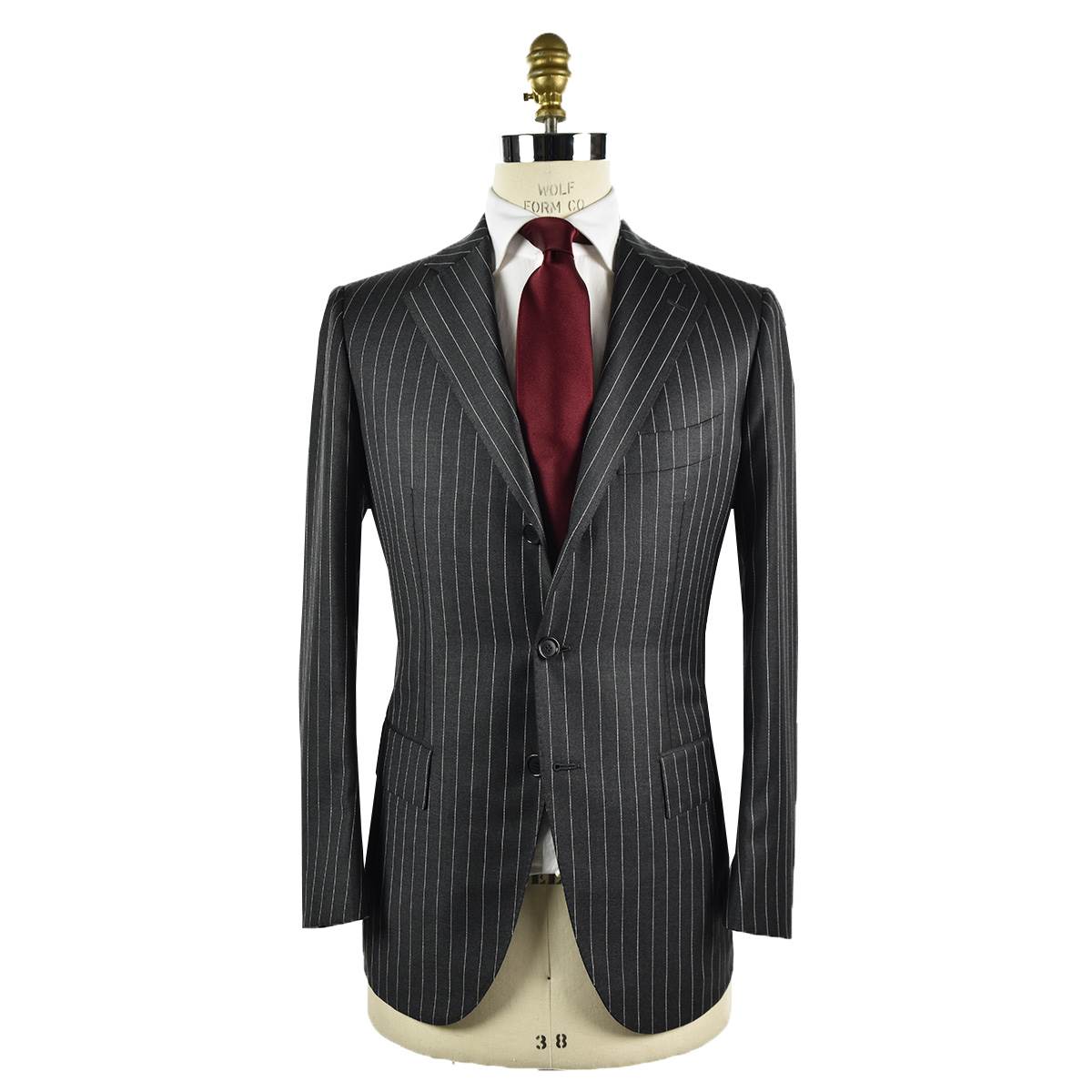 CESARE ATTOLINI Gray Wool 120's Suit