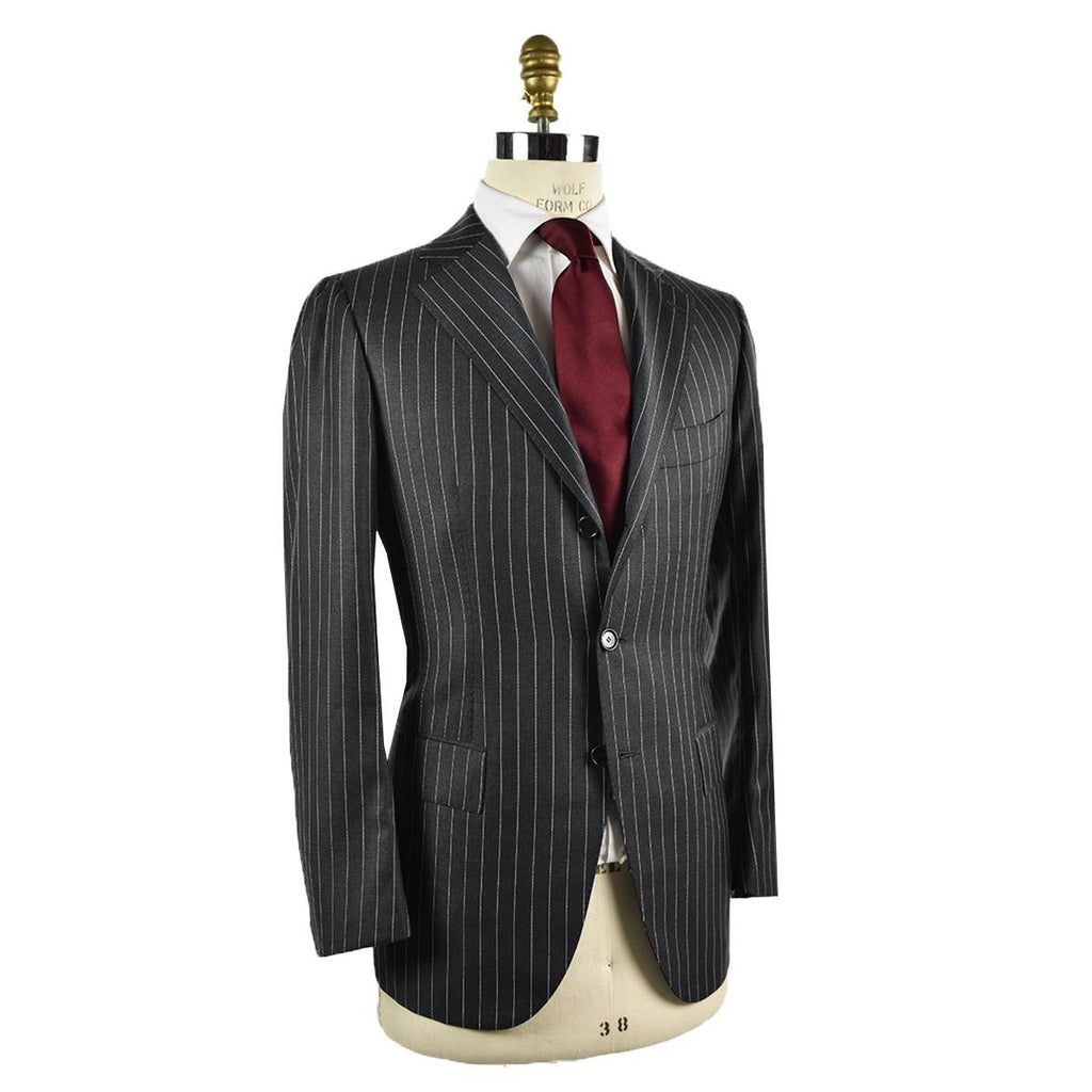 CESARE ATTOLINI Gray Wool 120's Suit