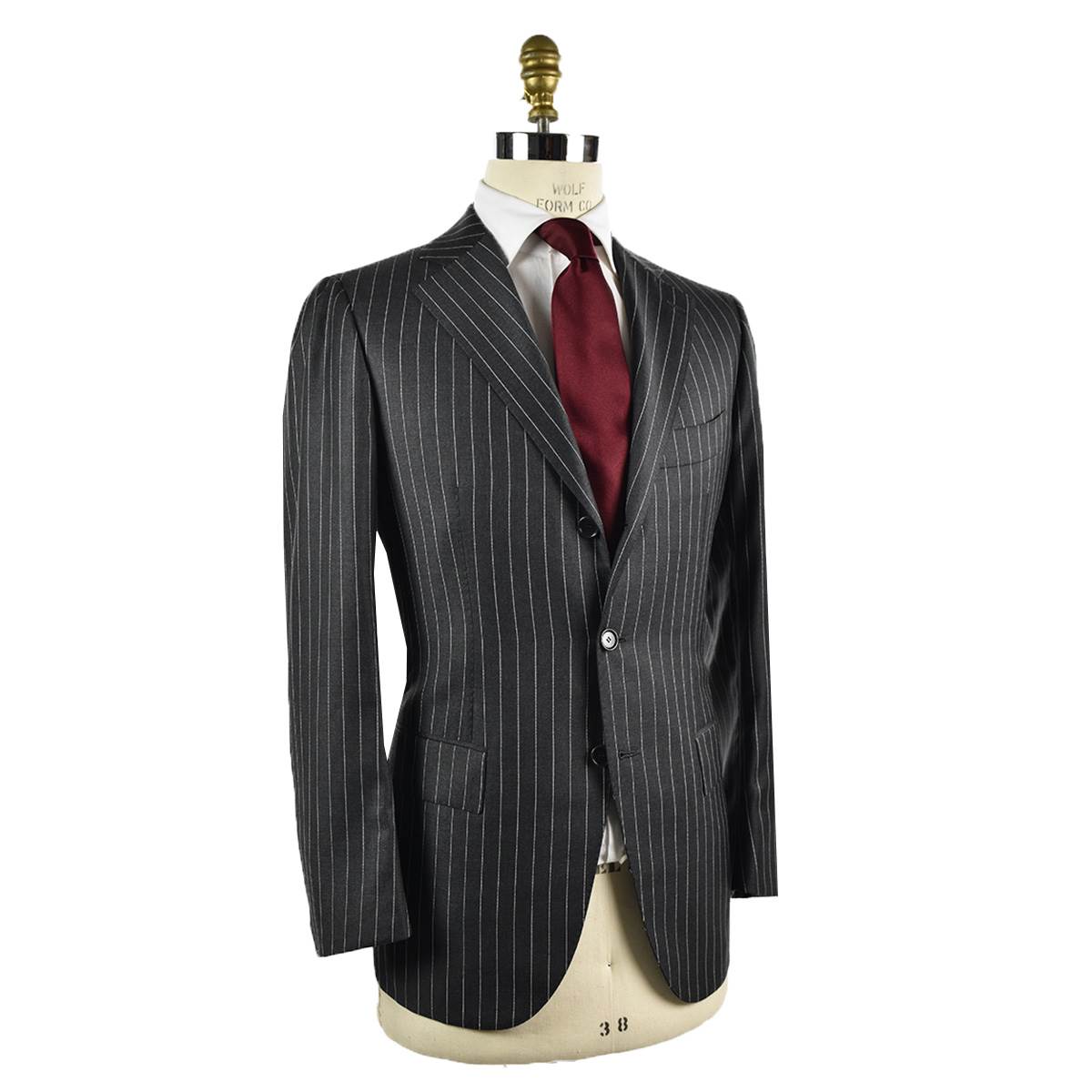 CESARE ATTOLINI Gray Wool 120's Suit