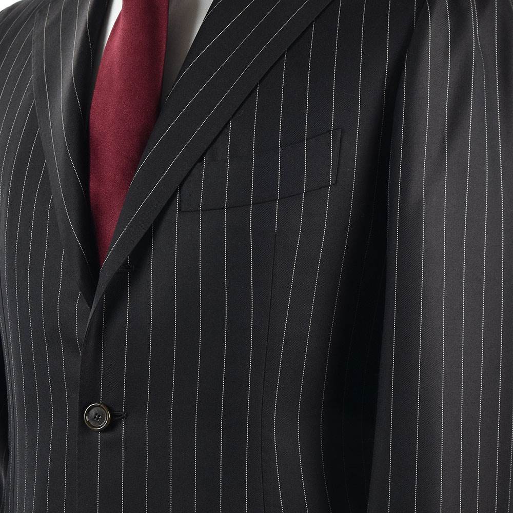 CESARE ATTOLINI Gray Wool 120's Suit