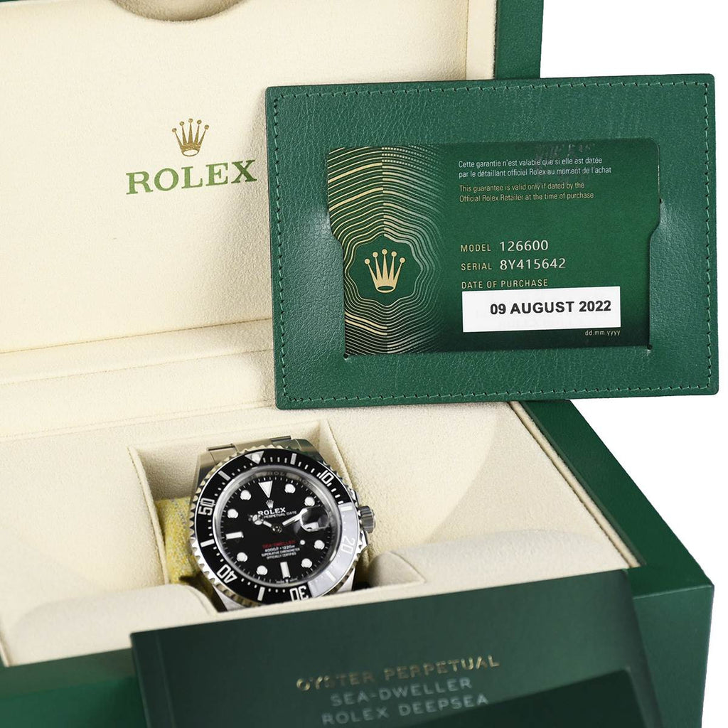Rolex Sea-dweller ref. 126600 43mm