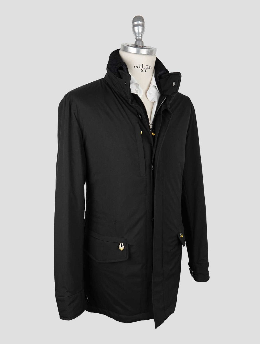 Sartorio Napoli Black Pl Coat