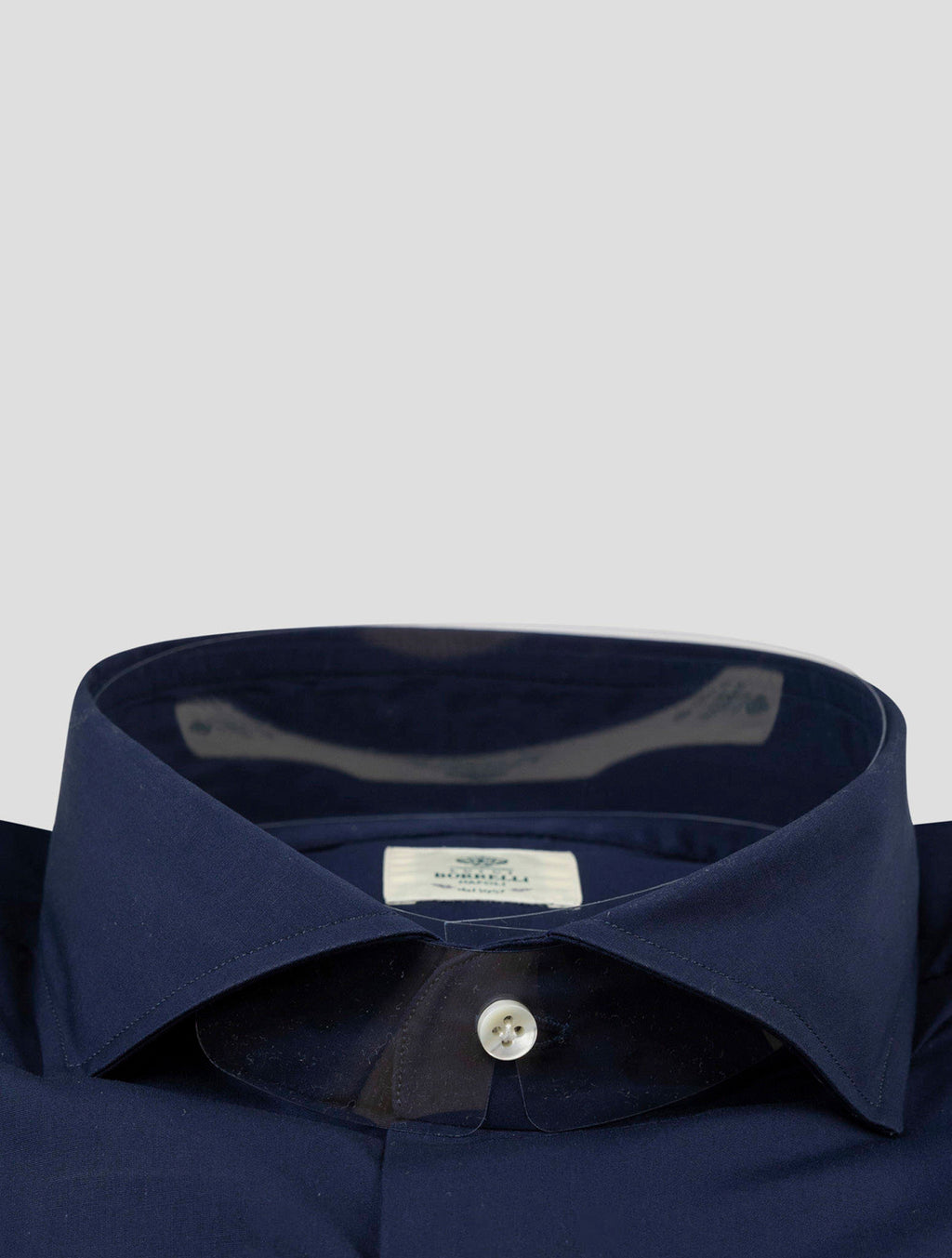 Luigi Borrelli Luigi Borrelli Dark Blue Cotton Shirt Dark Blue 001