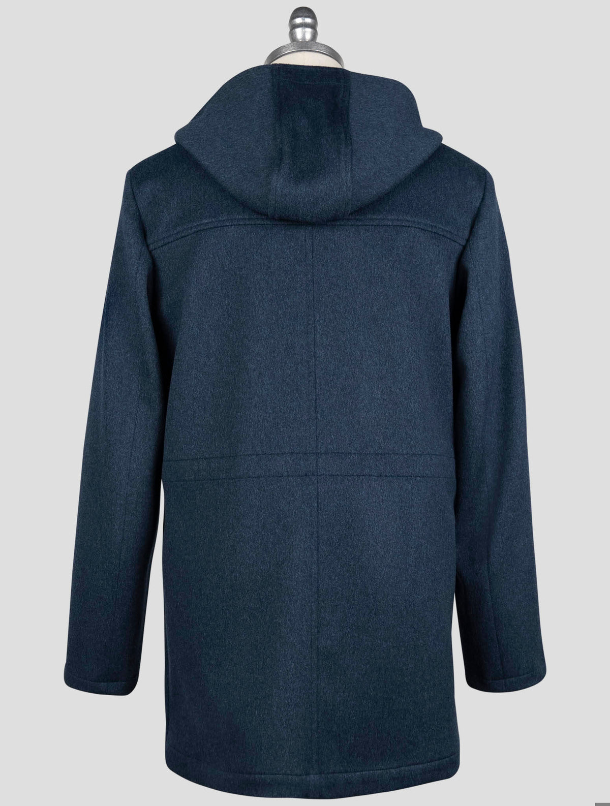 Isaia Blue Wool Pa Overcoat