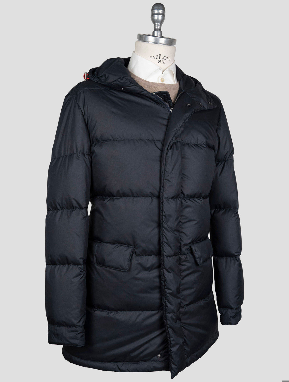 Isaia Isaia Blue Pa Coat Blue 001