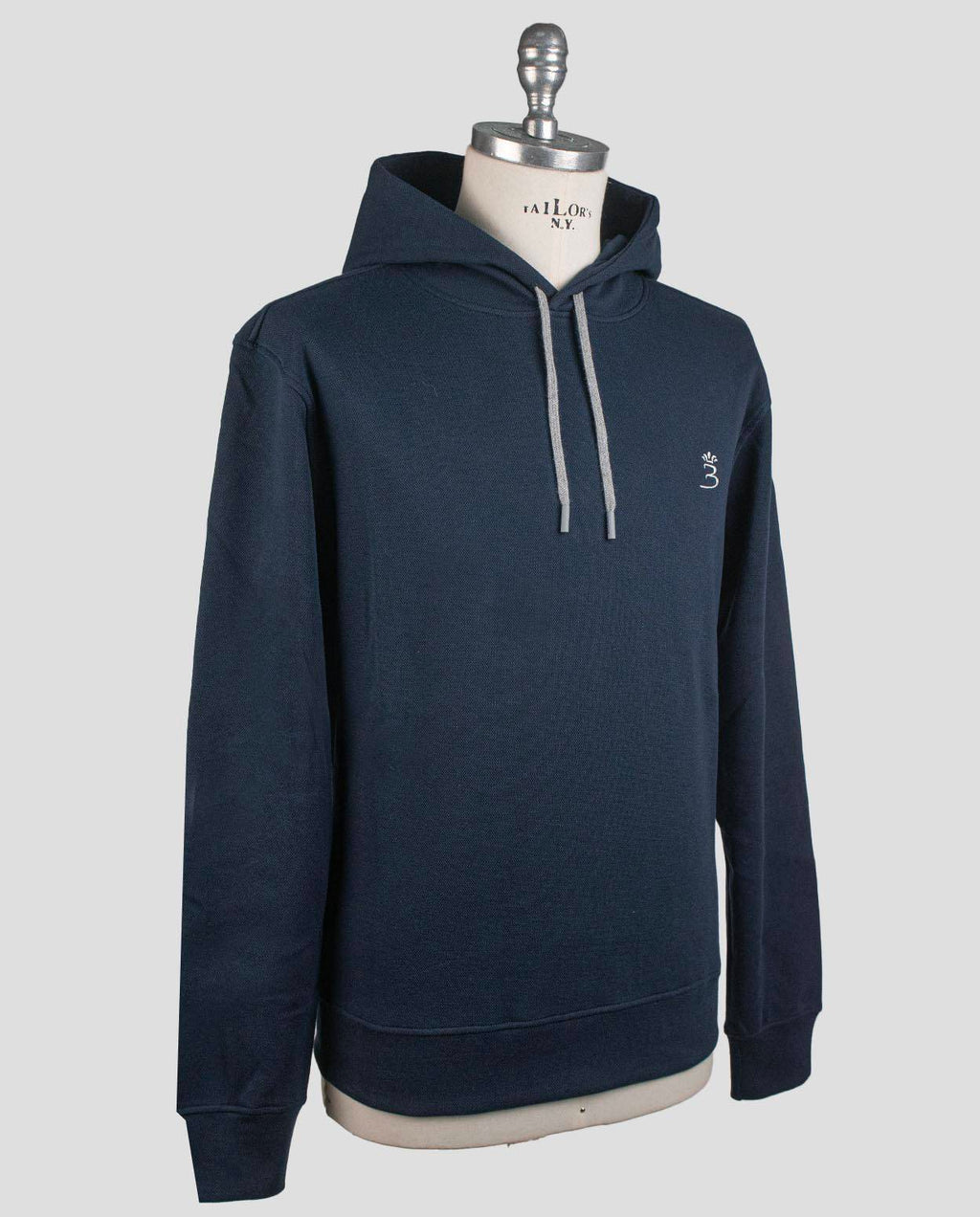 Barba Napoli Barba Napoli Dark Blue Cotton Pa Sweater Dark Blue 001