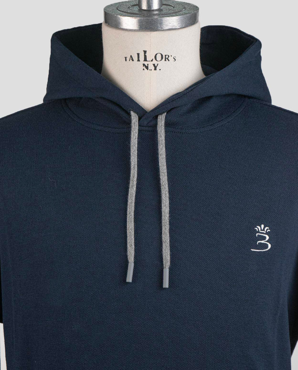 Barba Napoli Dark Blue Cotton Pa Sweater