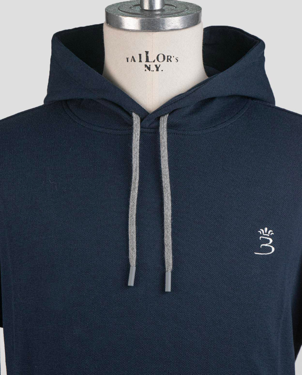 Barba Napoli Dark Blue Cotton Pa Sweater
