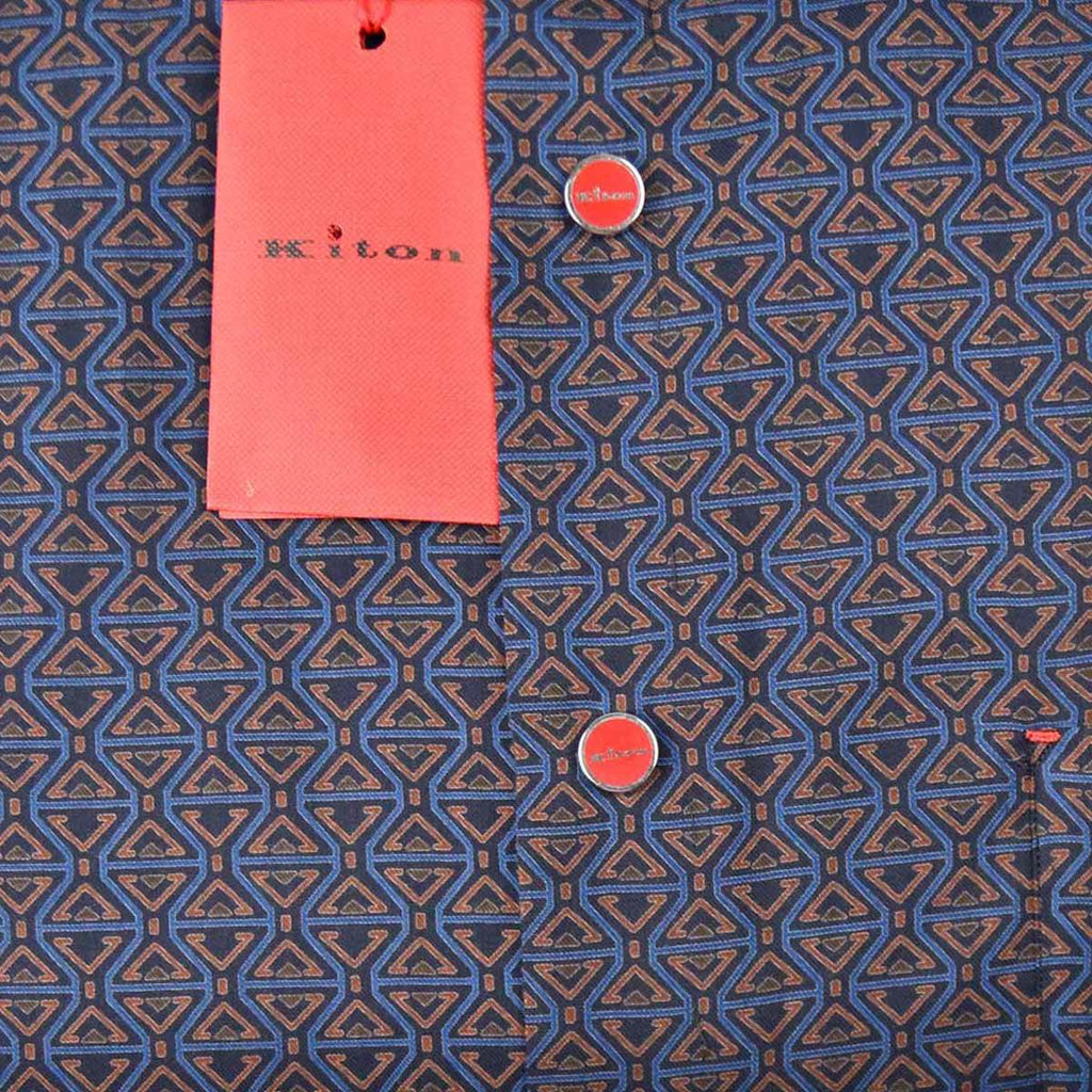 Kiton KITON Multicolor Cotton Shirt Multicolor 001
