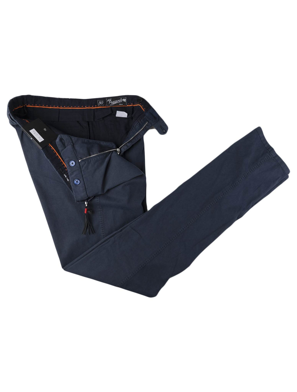 Marco Pescarolo Marco Pescarolo Blue Cotton Ea Pants Blue 001