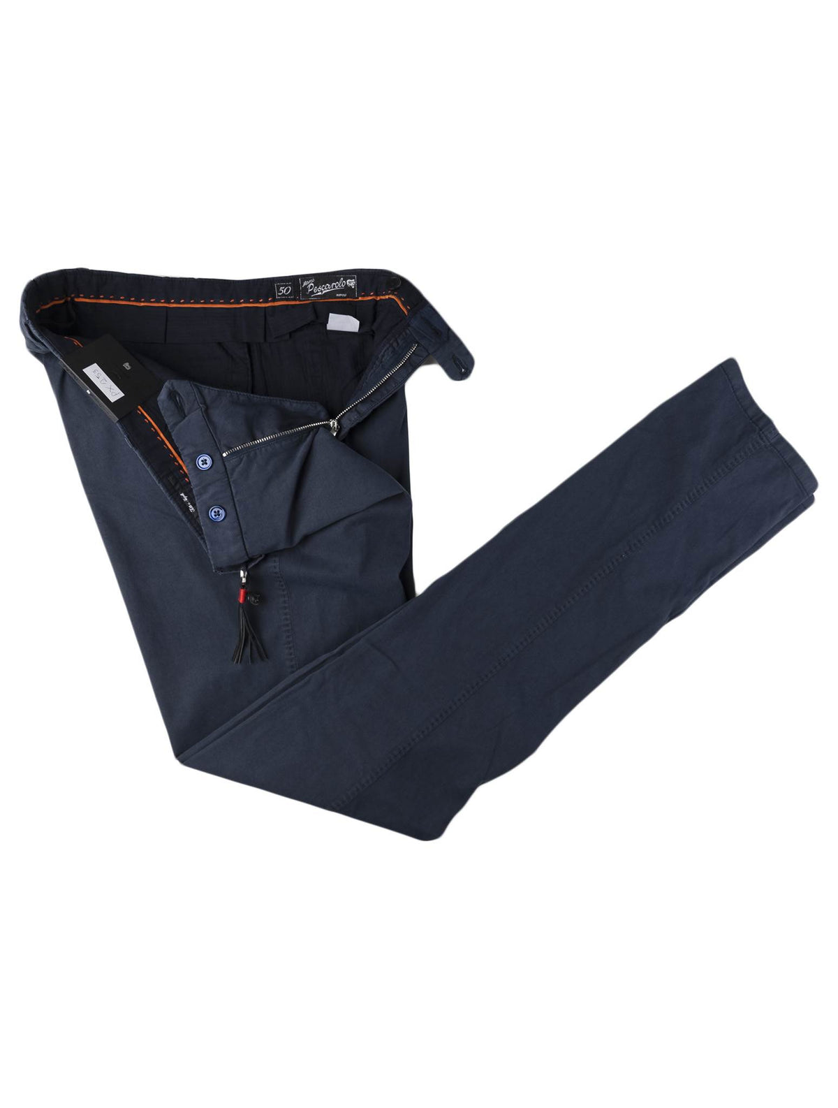 Marco Pescarolo Marco Pescarolo Blue Cotton Ea Pants Blue 001