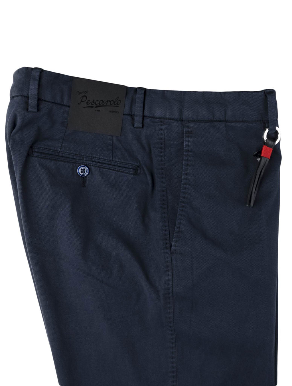 Marco Pescarolo Blue Cotton Ea Pants